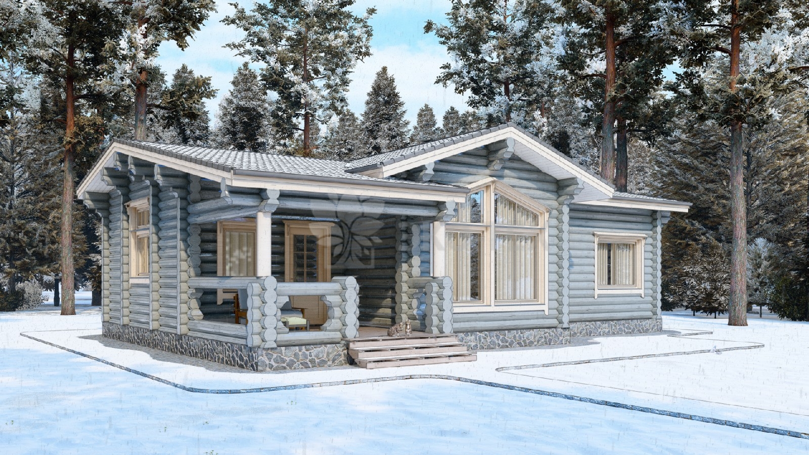 Строительство домов из оцилиндрованного бревна в Магнитогорске