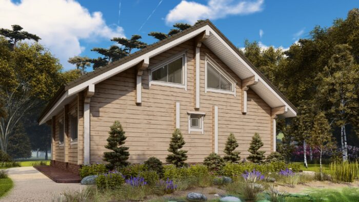 Дом из клееного бруса Норвег