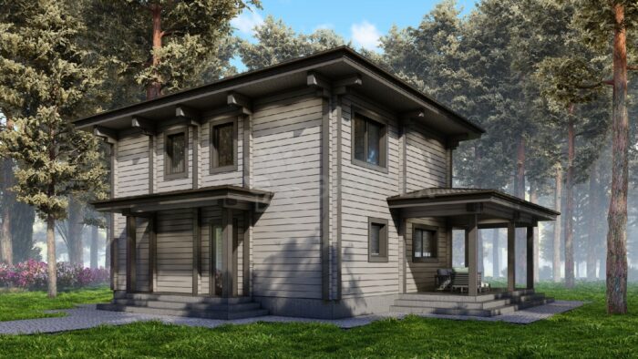 Дом из клееного бруса Пикассо