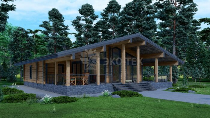 Дои из клееного бруса Альпийск