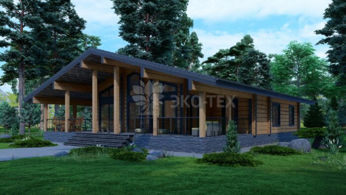 Дои из клееного бруса Альпийск