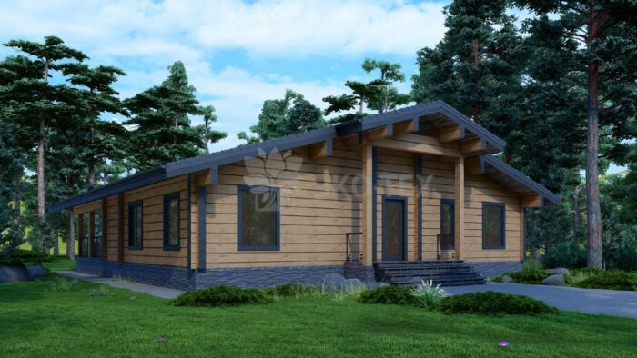 Дои из клееного бруса Альпийск