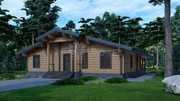 Дои из клееного бруса Альпийск