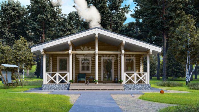 Дои из оцилиндрованного бревна Липетск