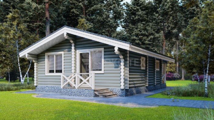 Дои из оцилиндрованного бревна Новомосковск