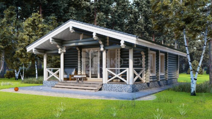 Дои из оцилиндрованного бревна Новомосковск