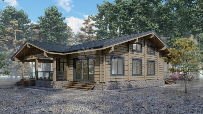 Дои из клееного бруса Байкал