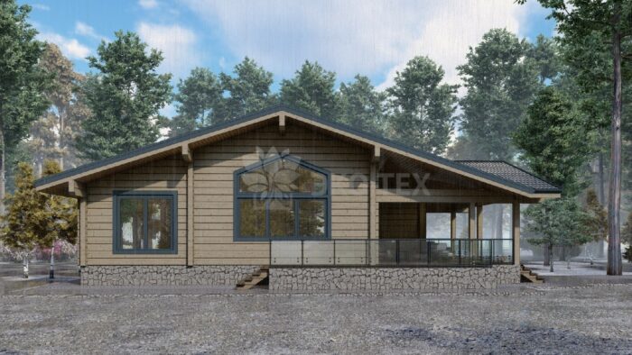 Дои из клееного бруса Байкал