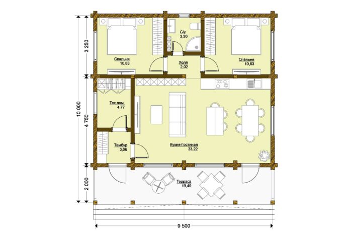Дом из клееного бруса Ногинск