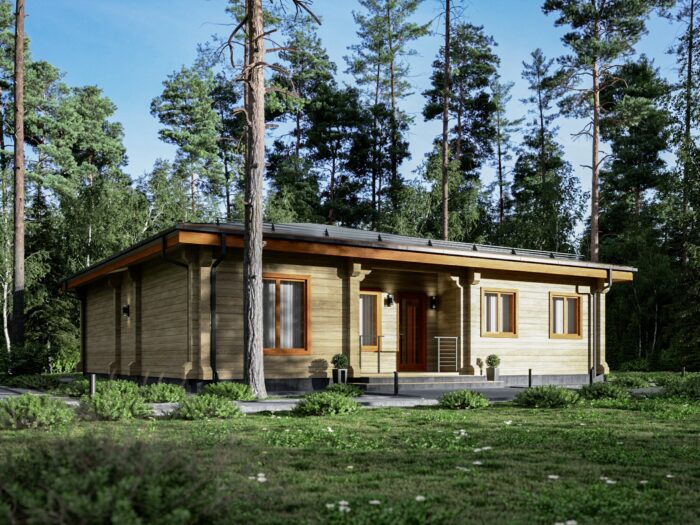 Дом из клееного бруса Тосно