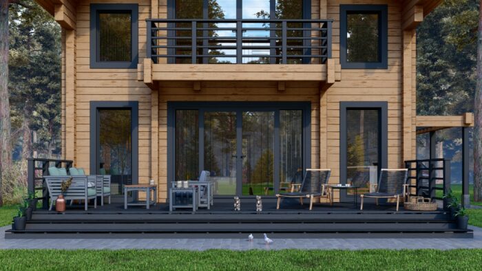 Дом из клееного бруса Можайск