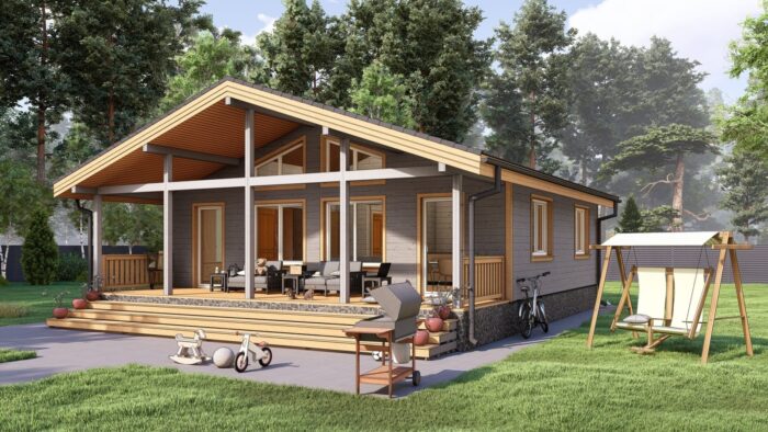 Каркасный дом Нарцисс