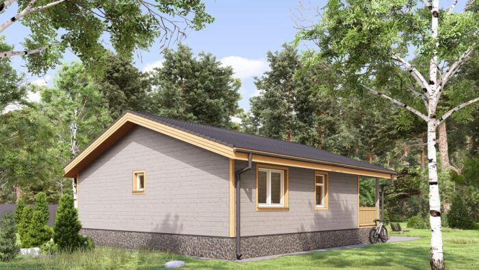 Каркасный дом Нарцисс