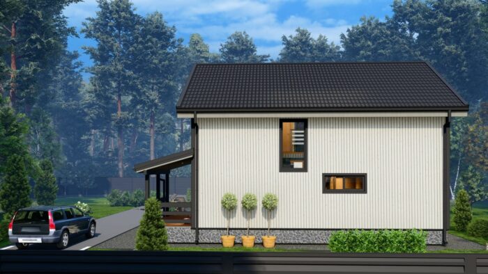 Каркасный дом Пион