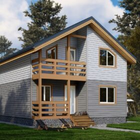 Каркасный дом Верба