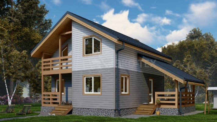 Каркасный дом Верба