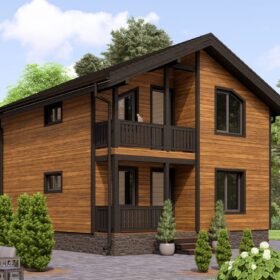 Каркасный дом Верба