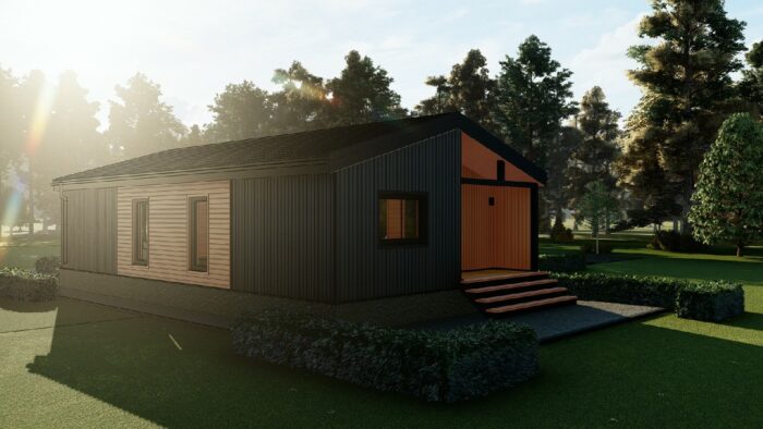 Каркасный дом Барбарис