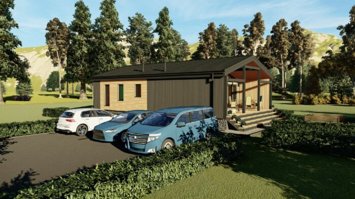 Каркасный дом Барбарис