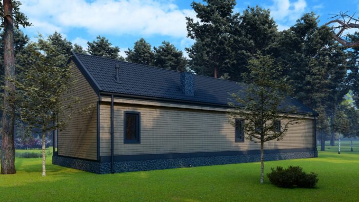 Каркасный дом Эдельвейс