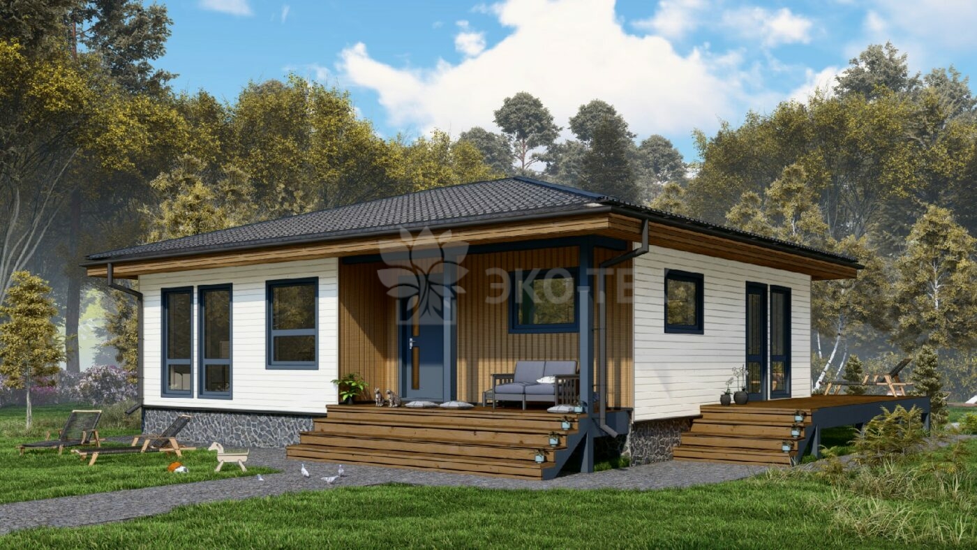 Каркасный дом Мята