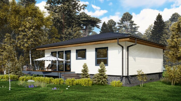 Каркасный дом Мята