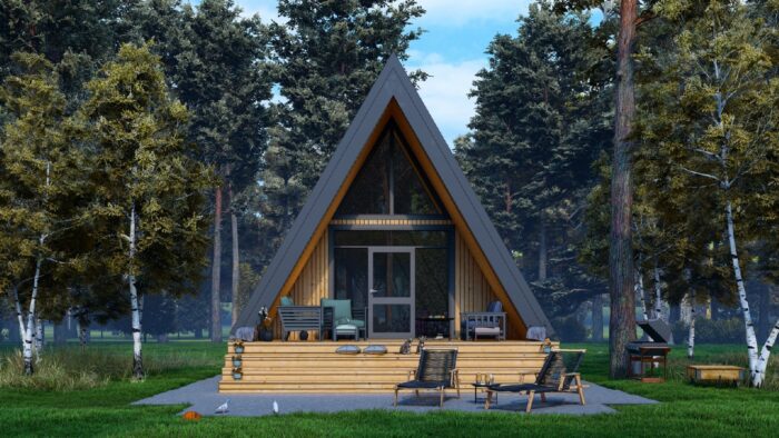 Каркасный дом Туя