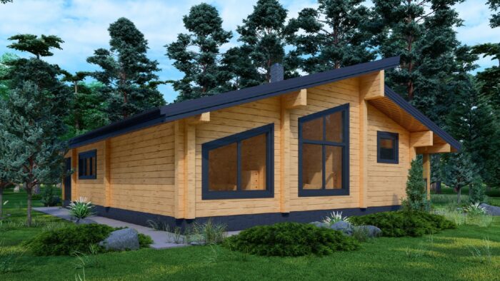 Дом из клееного бруса Александров