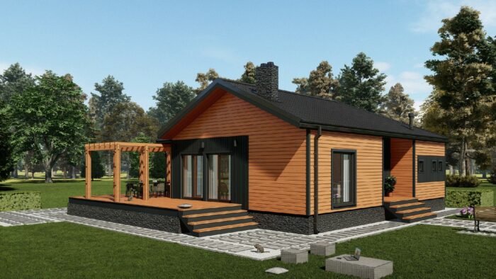 Каркасный дом Манго