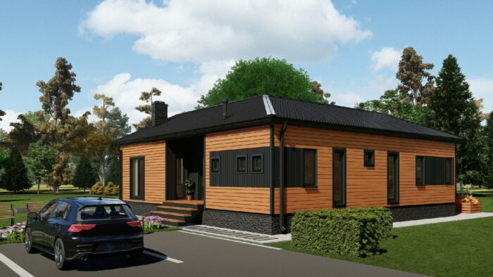 Каркасный дом Манго