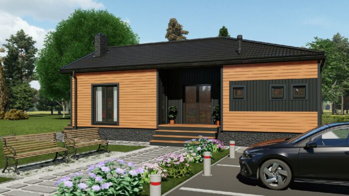 Каркасный дом Манго