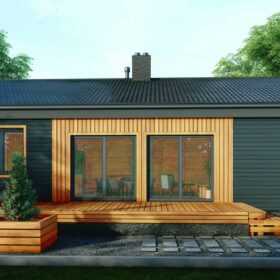 Каркасный дом Хризантема