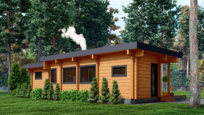 Баня из клееного бруса Тучково