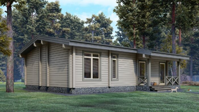 Дом из клееного бруса Казань