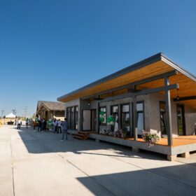 выставочная площадка деревянных домов Экотехстрой в Наро-Фоминске