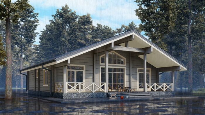 Дом из клееного бруса Боровск