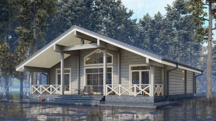 Дом из клееного бруса Боровск