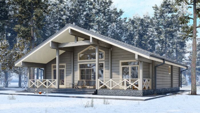 Дом из клееного бруса Боровск