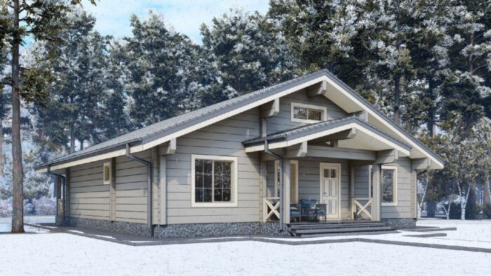 Дом из клееного бруса Боровск