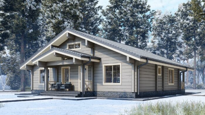 Дом из клееного бруса Боровск