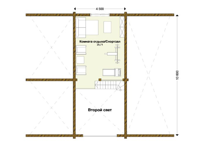Дом из клееного бруса Боровск