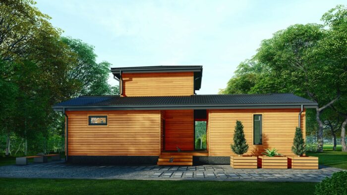 Каркасный дом Гортензия