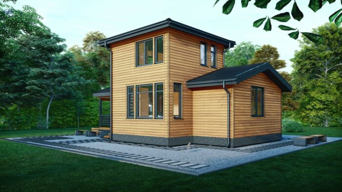 Каркасный дом Гортензия