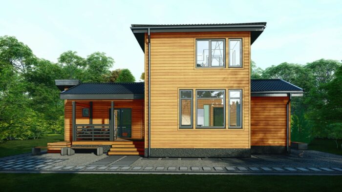 Каркасный дом Гортензия