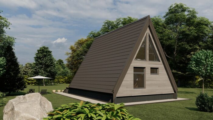 Каркасный дом Кипарис