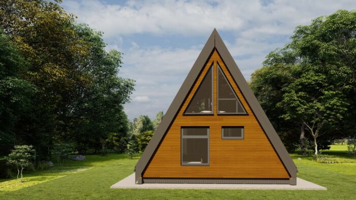 Каркасный дом Кипарис