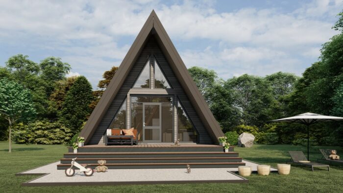 Каркасный дом Кипарис