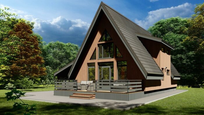 Каркасный дом Пихта