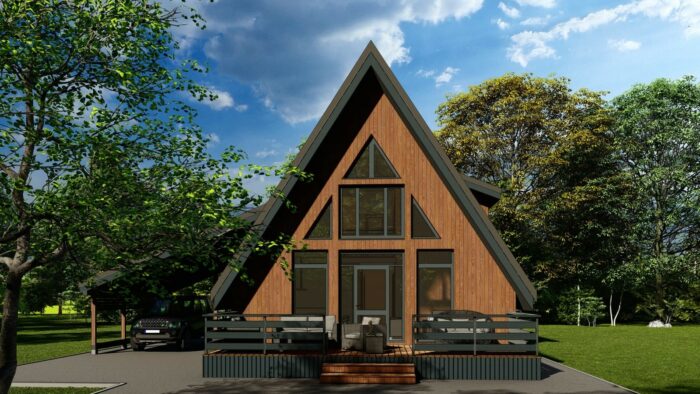 Каркасный дом Пихта