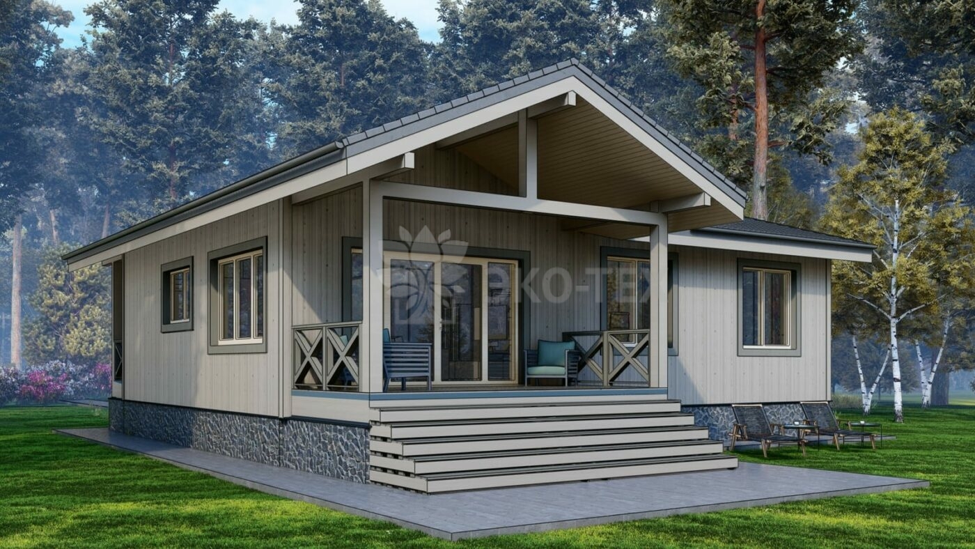 Каркасный дом Декабрист